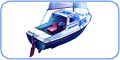 Motor-sailing mini yacht Dugong