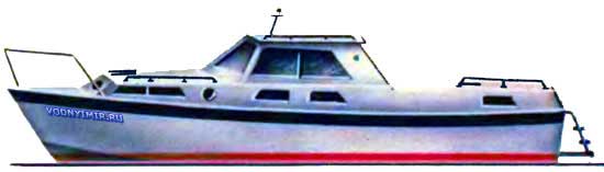 Free plans of the tourist motor boat «Sea Lion»