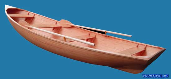 Лодка фофан — проект гребной лодки с реечной обшивкой