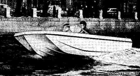Тримаран «Шторм»: проект многоцелевого катера буксировщика для водного спорта и туризма