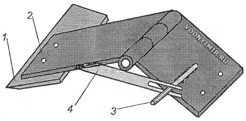 General view of the universal knife sharpening device