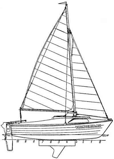 Общий вид яхты «Ассоль»