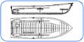 Моторно-гребная лодка «Форель»
