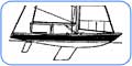Гоночная яхта «Солинг»