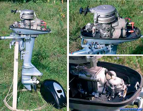 Общий вид мотора «Волгарь»