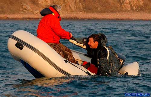 Безопасность на воде при использовании надувных лодок