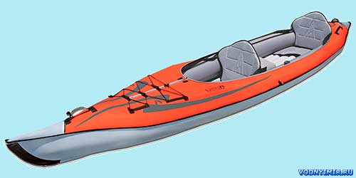Надувная байдарка «Advanced Elements AdvancedFrame Convertible Kayak»