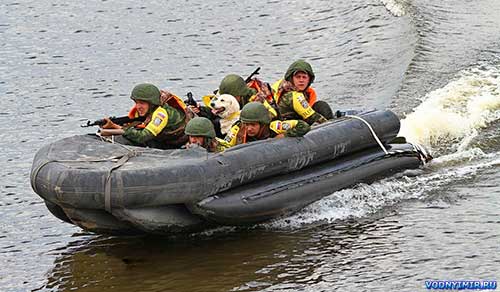 Армейские надувные лодки