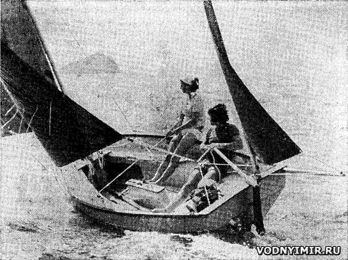 «Drascombe Dabber» under sail