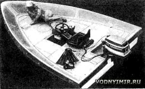 Motor boat «Sea dart»