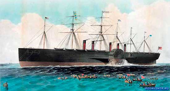 Корабль «Грейт Истерн» («Great Eastern»)
