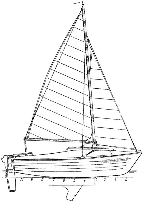 Общий вид яхты «Ассоль»