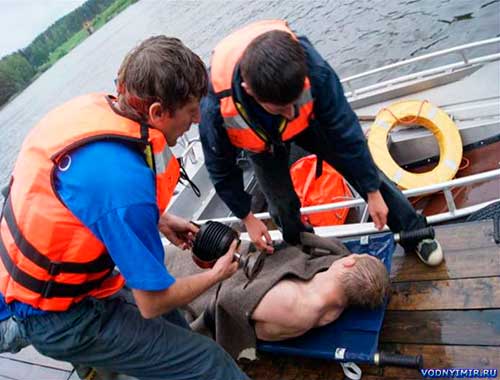 Основы медицинской помощи при несчастных случаях под водой