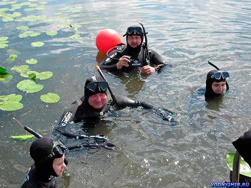 Коммуникация и координация действий с напарниками во время подводной охоты