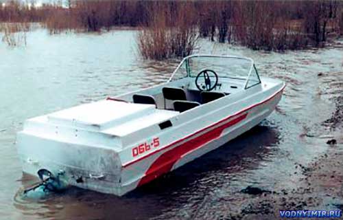 Тюнинг катера «Обь-5»