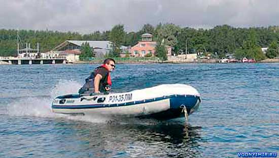Как увеличить скорость надувной лодки ПВХ